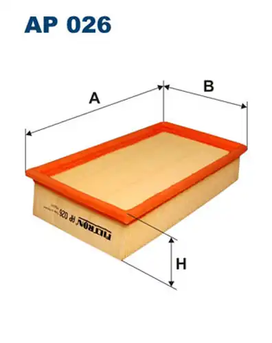 въздушен филтър FILTRON AP 026