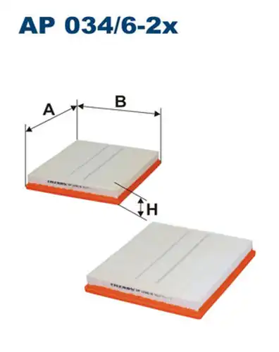 въздушен филтър FILTRON AP 034/6-2x