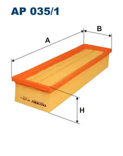 въздушен филтър FILTRON AP 035/1