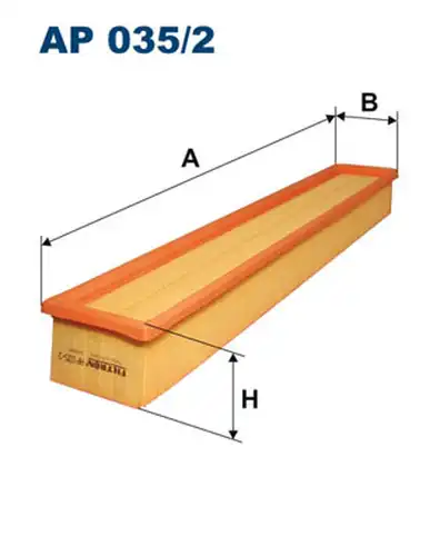 въздушен филтър FILTRON AP 035/2