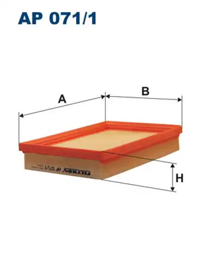 въздушен филтър FILTRON AP 071/1