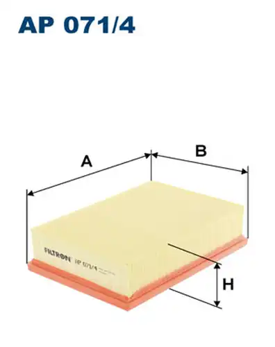 въздушен филтър FILTRON AP 071/4