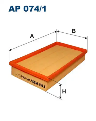 въздушен филтър FILTRON AP 074/1