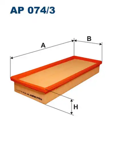 въздушен филтър FILTRON AP 074/3