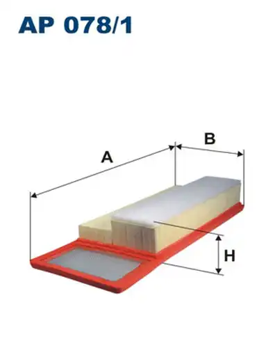 въздушен филтър FILTRON AP 078/1