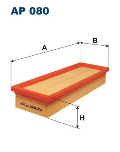въздушен филтър FILTRON AP 080
