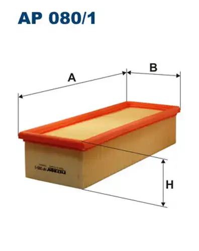 въздушен филтър FILTRON AP 080/1