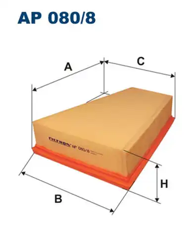 въздушен филтър FILTRON AP 080/8