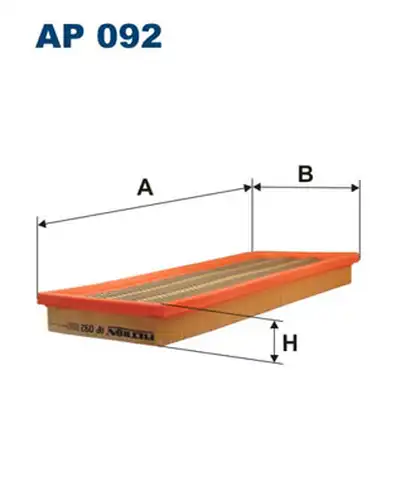 въздушен филтър FILTRON AP 092