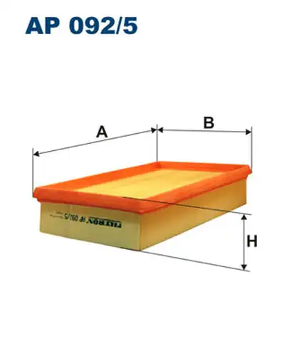 въздушен филтър FILTRON AP 092/5