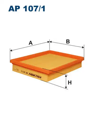въздушен филтър FILTRON AP 107/1