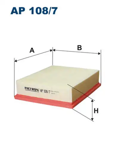въздушен филтър FILTRON AP 108/7