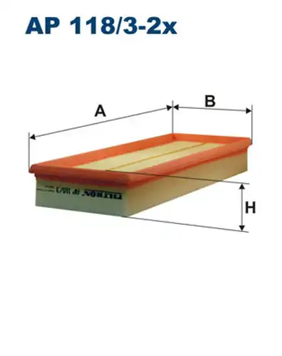 въздушен филтър FILTRON AP 118/3-2x