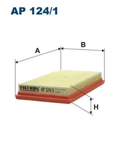 въздушен филтър FILTRON AP 124/1