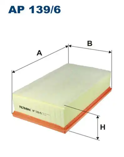 въздушен филтър FILTRON AP 139/6