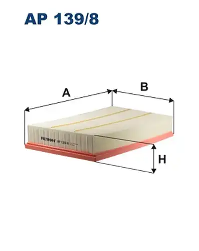 въздушен филтър FILTRON AP 139/8