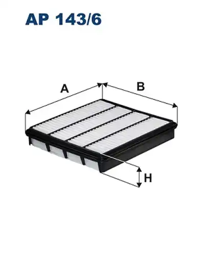 въздушен филтър FILTRON AP 143/6