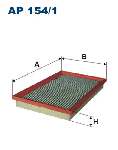 въздушен филтър FILTRON AP 154/1