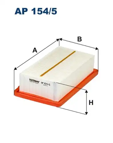 въздушен филтър FILTRON AP 154/5