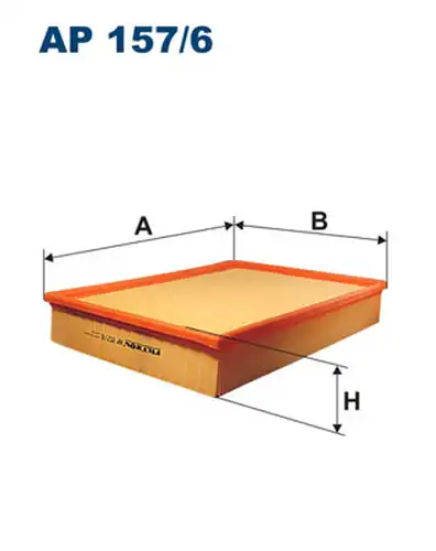 въздушен филтър FILTRON AP 157/6