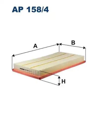 въздушен филтър FILTRON AP 158/4