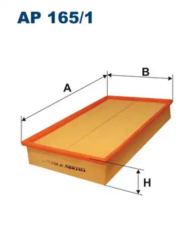 въздушен филтър FILTRON AP 165/1