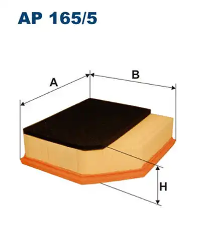 въздушен филтър FILTRON AP 165/5