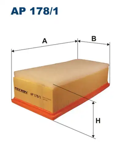 въздушен филтър FILTRON AP 178/1