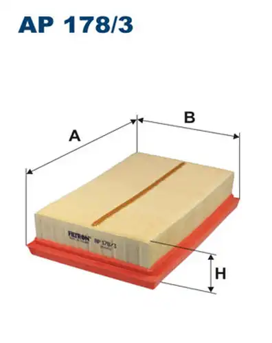 въздушен филтър FILTRON AP 178/3