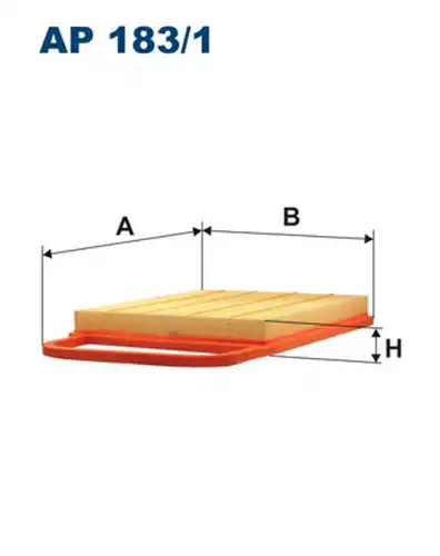 въздушен филтър FILTRON AP 183/1