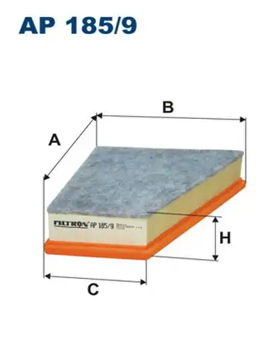 въздушен филтър FILTRON AP 185/9