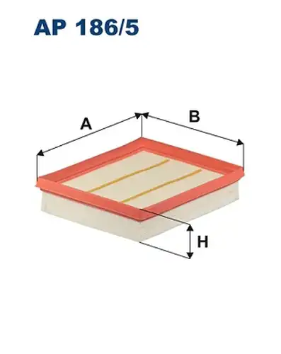 въздушен филтър FILTRON AP 186/5