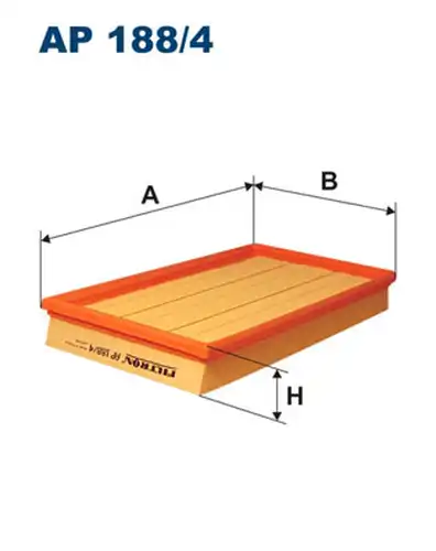 въздушен филтър FILTRON AP 188/4