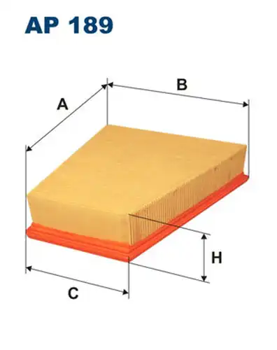 въздушен филтър FILTRON AP 189
