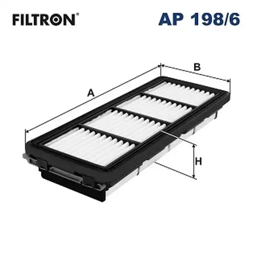 въздушен филтър FILTRON AP 198/6