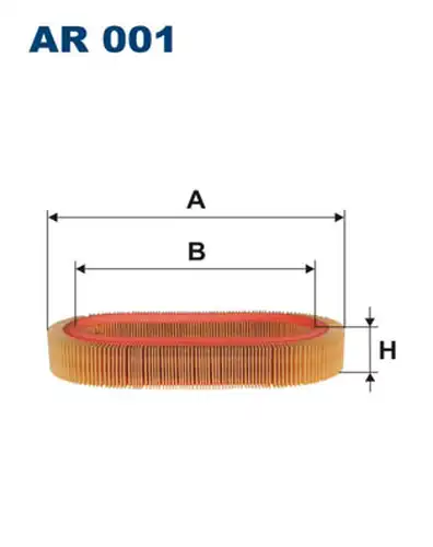 въздушен филтър FILTRON AR 001