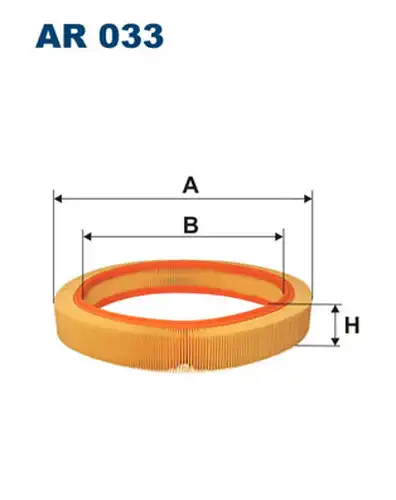 въздушен филтър FILTRON AR 033