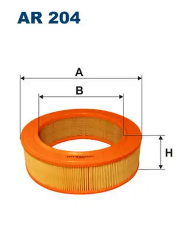 въздушен филтър FILTRON AR 204