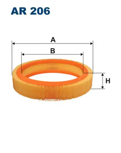 въздушен филтър FILTRON AR 206