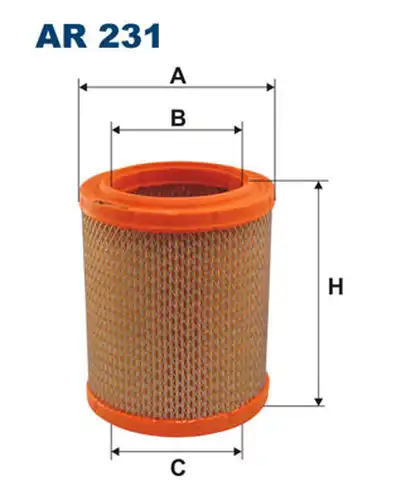 въздушен филтър FILTRON AR 231