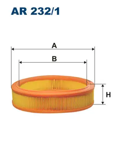 въздушен филтър FILTRON AR 232/1