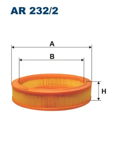 въздушен филтър FILTRON AR 232/2