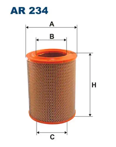 въздушен филтър FILTRON AR 234