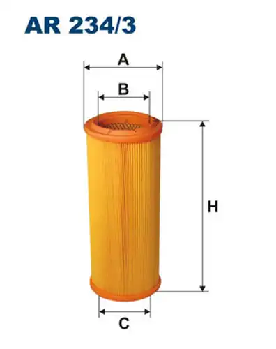 въздушен филтър FILTRON AR 234/3