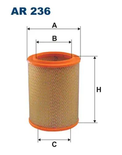 въздушен филтър FILTRON AR 236