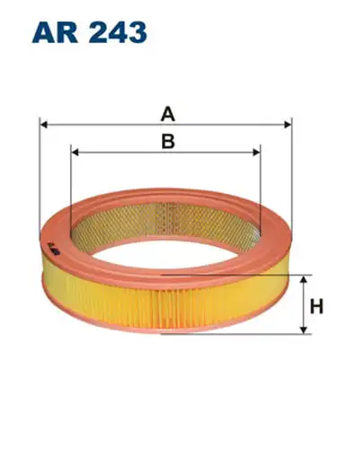 въздушен филтър FILTRON AR 243