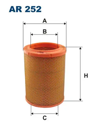 въздушен филтър FILTRON AR 252