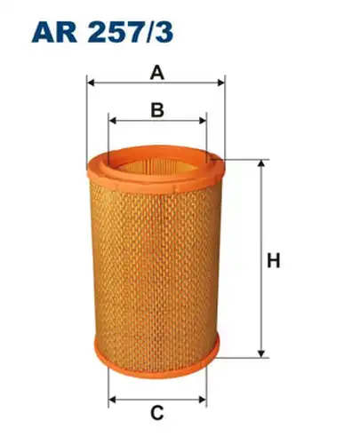 въздушен филтър FILTRON AR 257/3