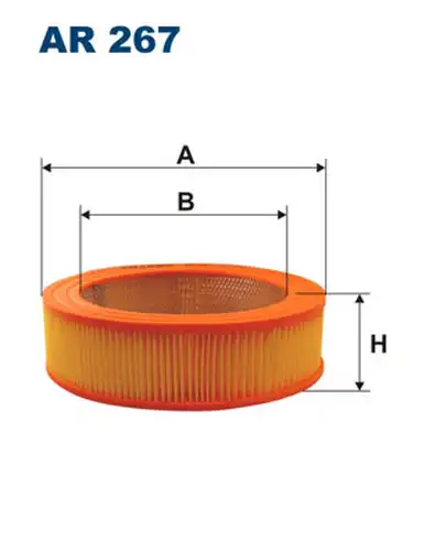 въздушен филтър FILTRON AR 267