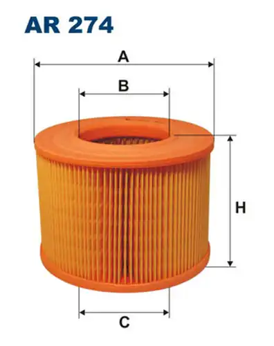 въздушен филтър FILTRON AR 274